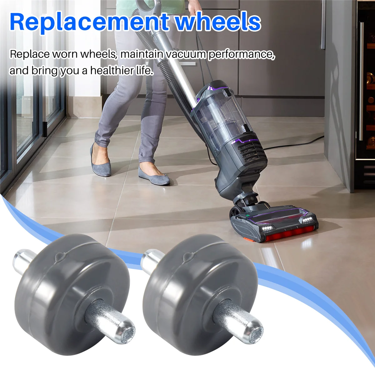 1 пара сменных колес для пылесоса Shark подходящих моделей NV350 NV351 NV355 NV356E NV500 NV501