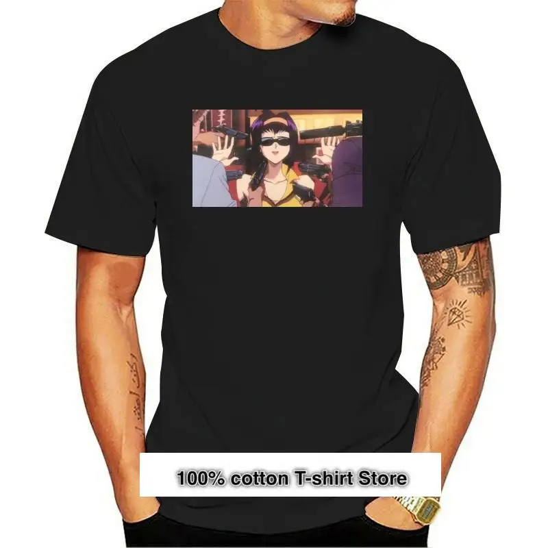 

Cowboy Bebop Faye Valentine Black T-Shirt [S-3Xl]