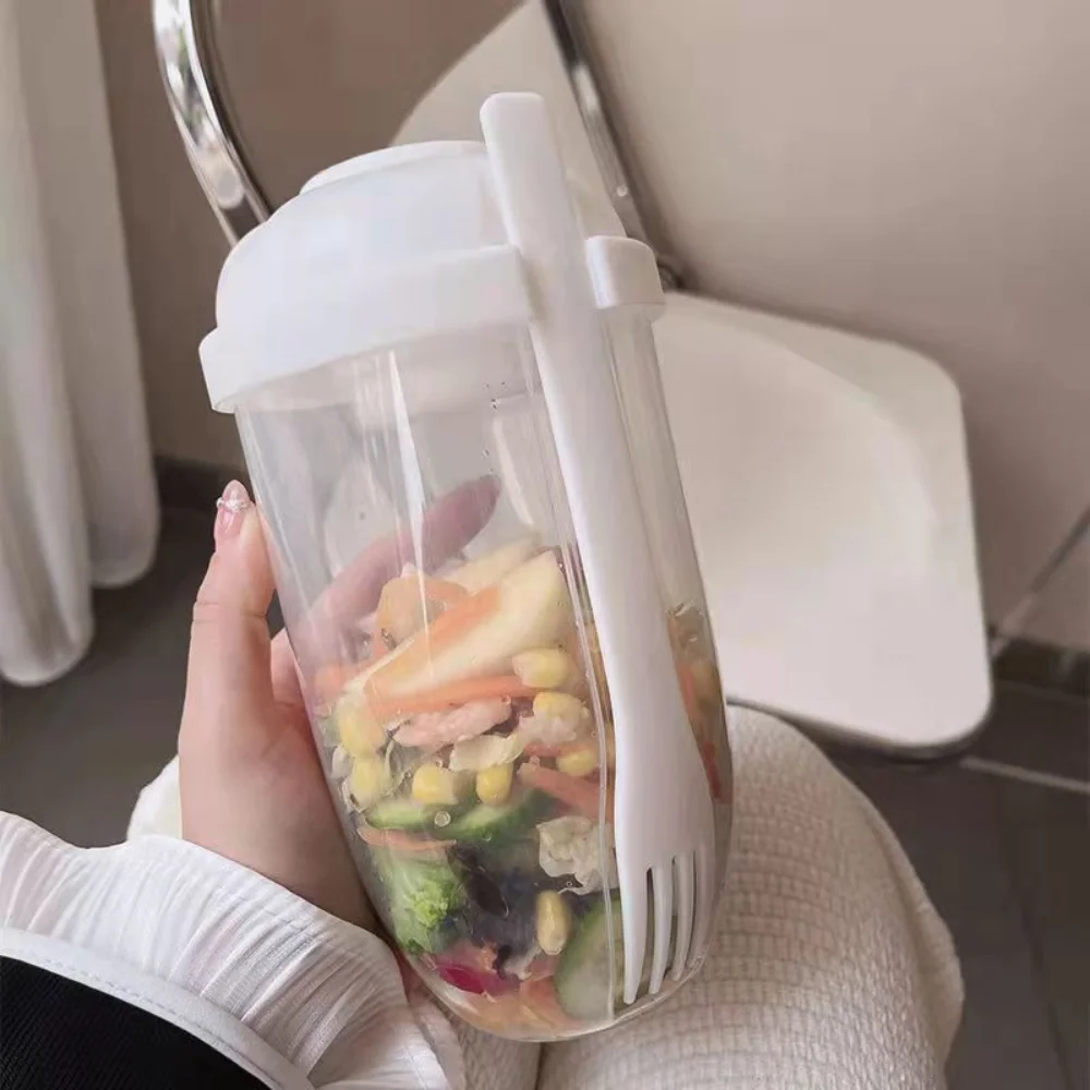 

1000ml salad cup Portable Girl Reduced-fat cup