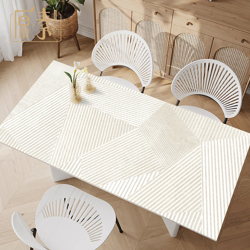 

Waterproof, oil resistant, and scald resistant dining table mat, PVC leather tablecloth, writing tablecloth