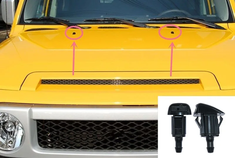 

2 шт., автомобильная Форсунка-распылитель для стеклоочистителя FJ 2007-2020