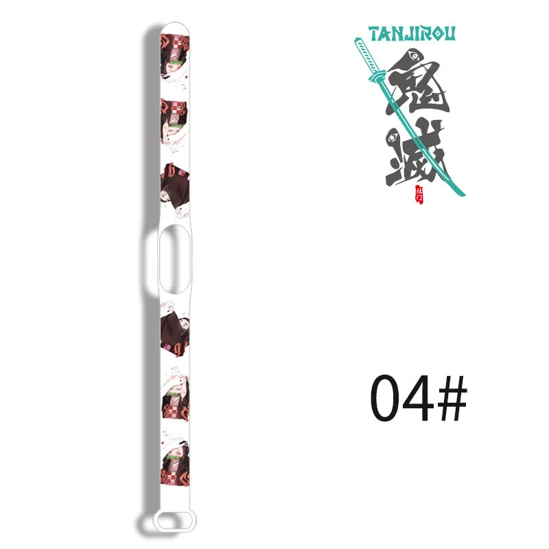 Игрушечные фигурки из аниме рассекающий демонов двухмерные спортивные ремешки