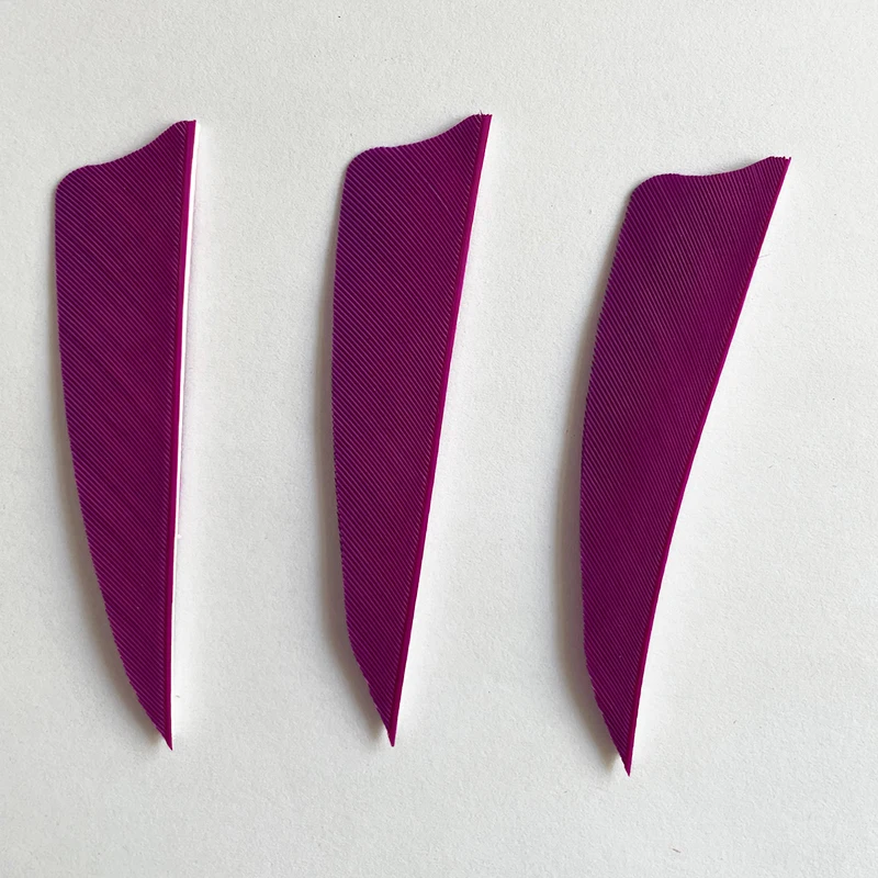 100 шт. YABAO левые крылья перо стрелы для аксессуаров стрельбы из лука 3 &quotперья