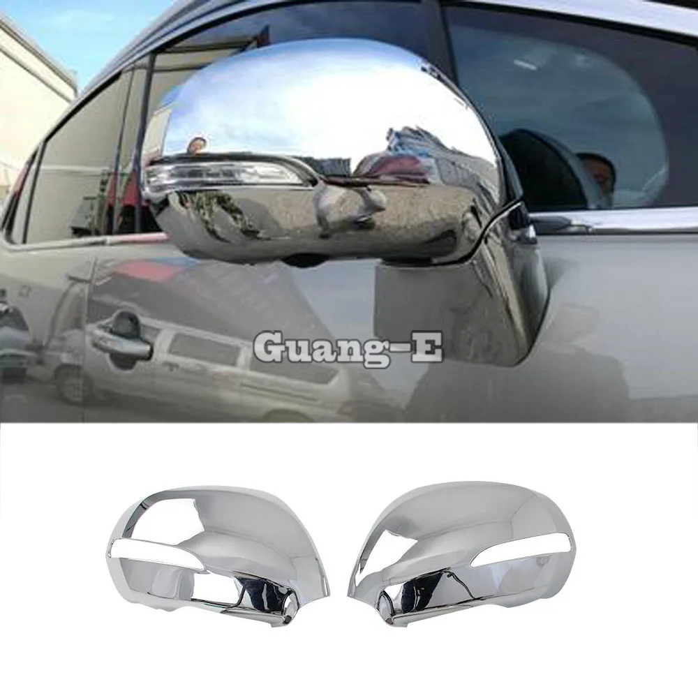 

For Peugeot 3008 2013 2014 2015 2016 2017 ABS Styling Eyebrow Car Sticks Rear View Rearview Side Glass Mirror Cover Trim Frame