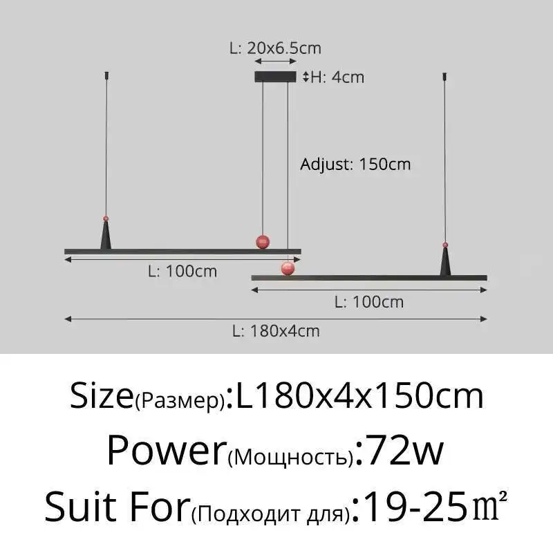 

Подвесной светильник Mavesan черный алюминий LED
