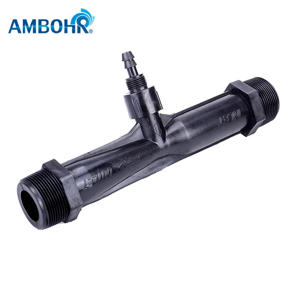 AMBOHR AVS0604D 1-дюймовый аэратор Вентури для орошения броничества материал ПВДФ