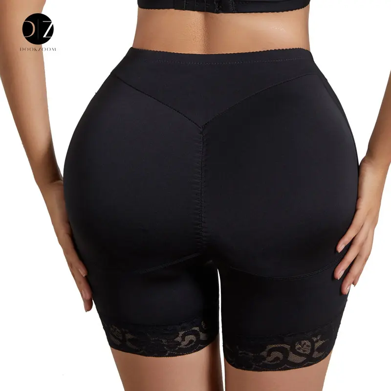 

Butt Lifting Shapewear Body Shaper for Women Tummy Control Boyshort Hip Pad Panties High Waist Shapping Buttocks Lingerie Lace