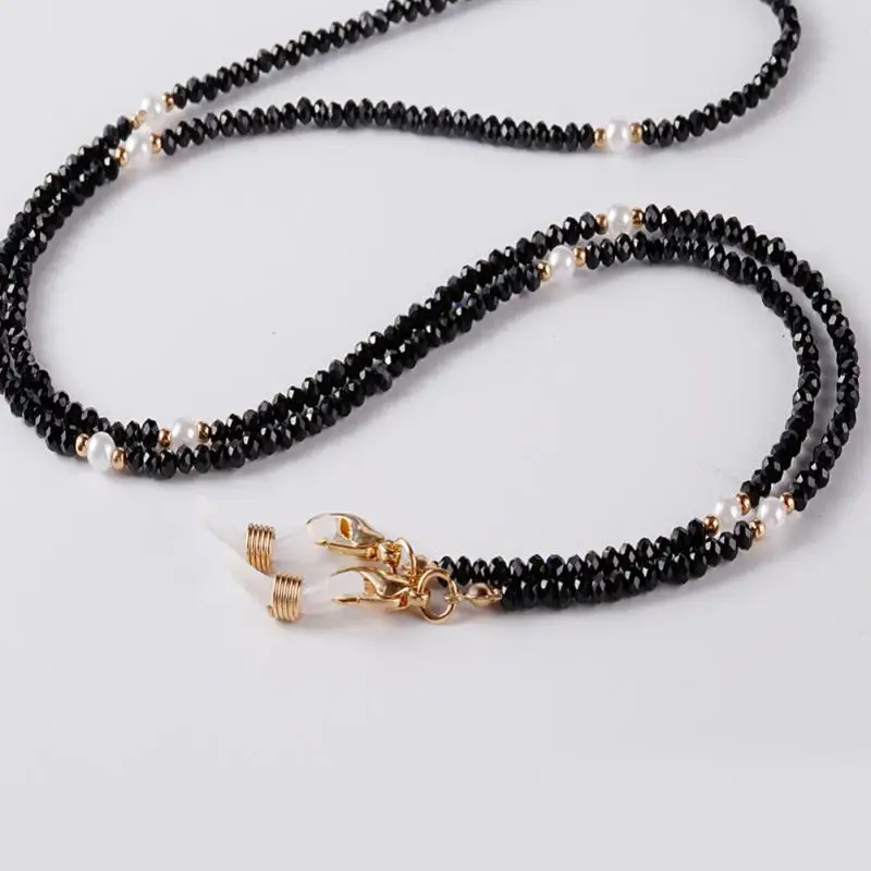 Новинка модная маска в стиле ретро с цепочкой цветная бисерная ремешок рандомные