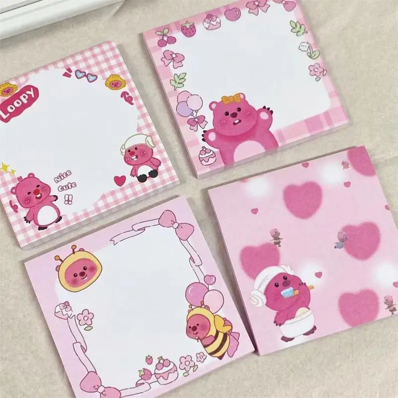 

Kawaii Sanrio Loppy Post It Notes Cartoon Lovable Notepad Memorandum Stickable Birthday Gifts Girlfriend Gifts Toys For Girls