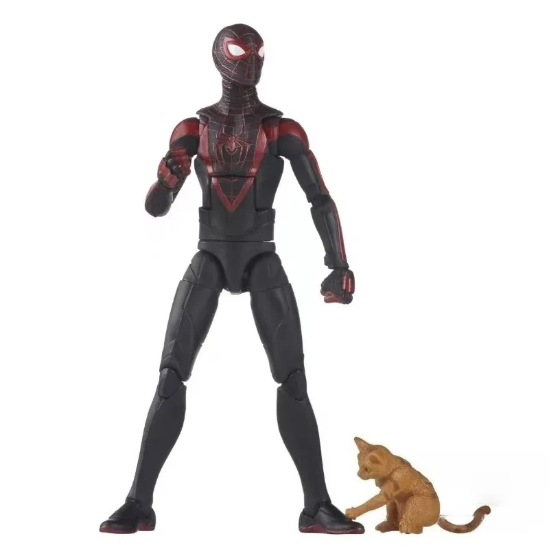 Фото Игровая фигурка Hasbro Spot Marvel Legends Spider-Man Miles, 6 дюймов, коллекционная модель, подарок №3