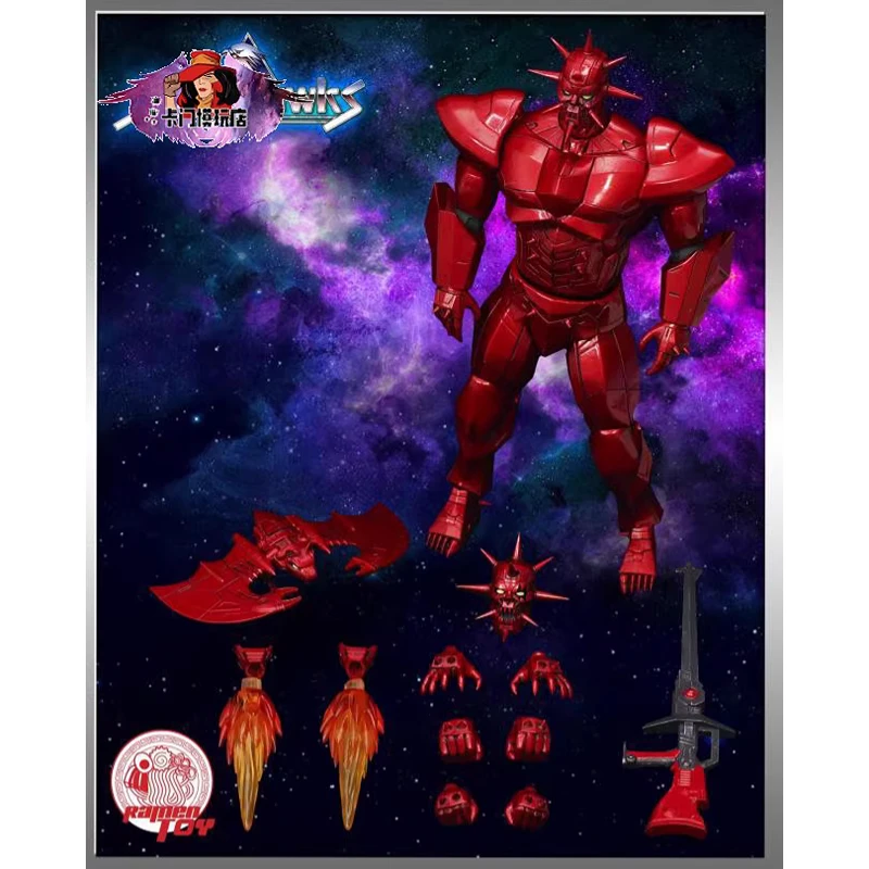 

Игрушка рамен 1A12 SilverHawks Mon Star SH02, модели ручной работы, как собирать