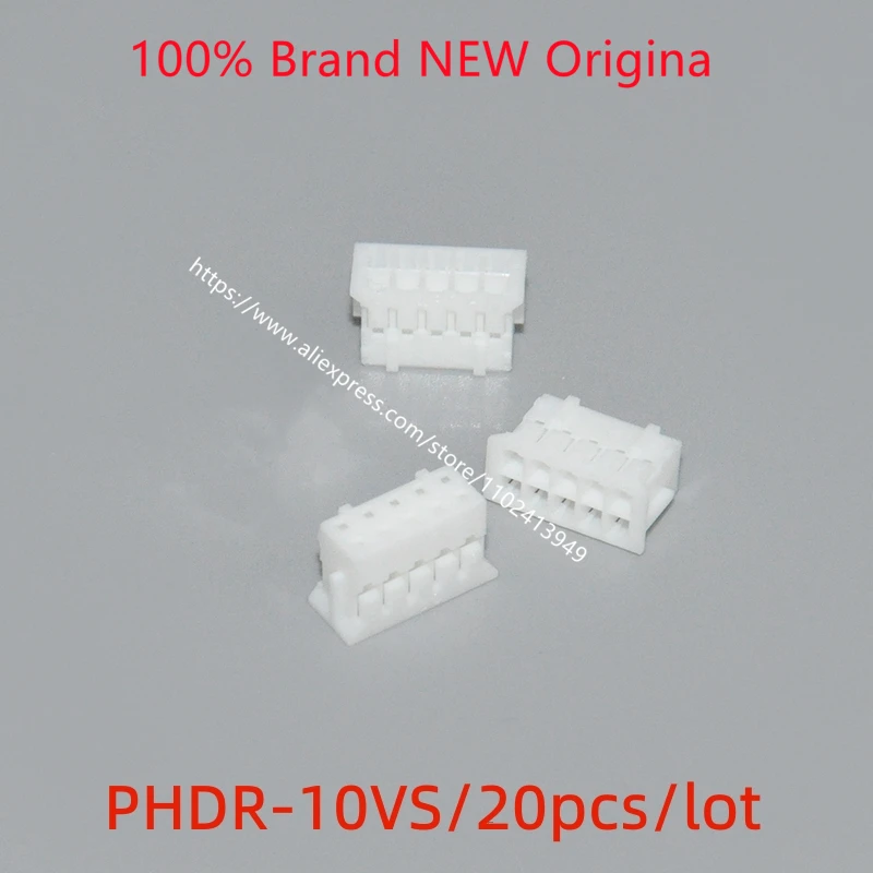 

JST connector sheath PHDR-10VS rubber shell 10p spacing is 2.0mm 20pcs/lot