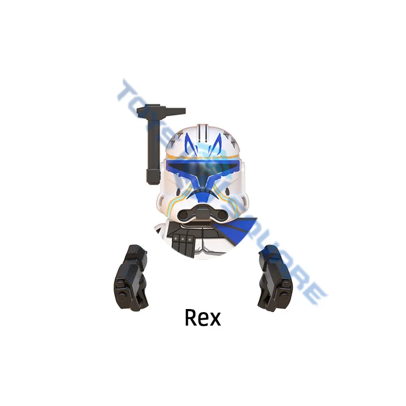 Конструктор The Clone Trooper Force 99 эвакуатор Crosshair Hunter Tech Rex Commander Коди Джесси модель