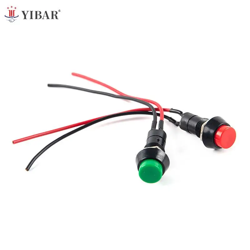 

Car Modified Horn Switch Modified Small Switch Button Red Green Button Switch