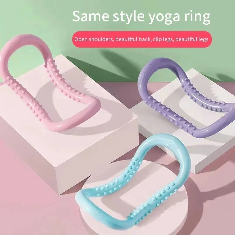 1 шт. круг для йоги пилатеса растягивающееся кольцо домашнее женское