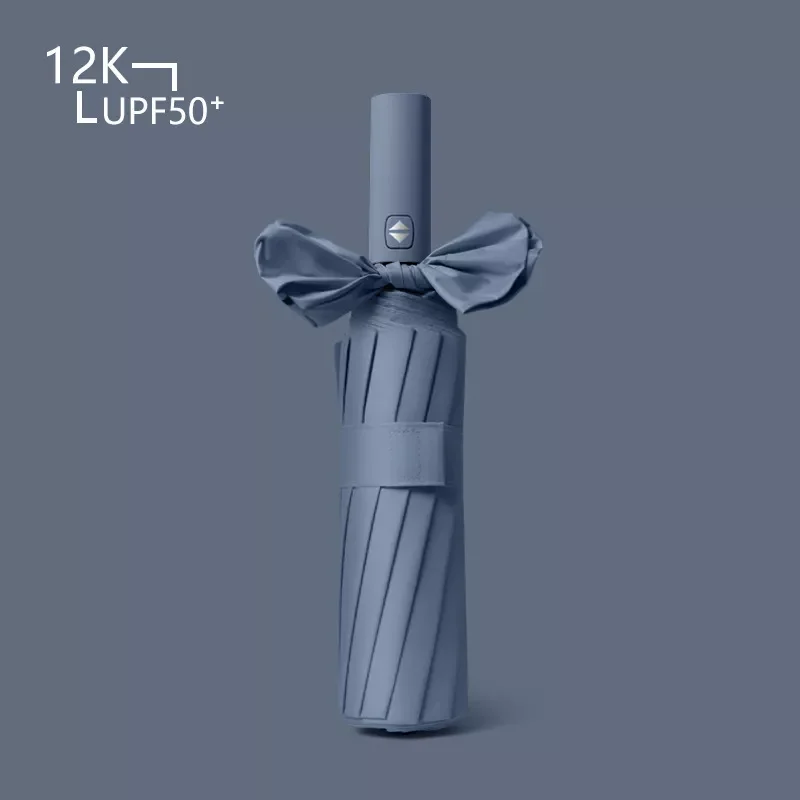 

NEW 12 Bones Umbrella Fully Automatic Female Male Sun Rain Large Umbrella Protection Folding Parasol Windproof Anti UV Sombrilla