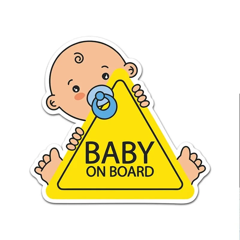 

Автомобильная наклейка «Ребенок на борту», тюнинг, мультяшные наклейки на окна, украшение для автомобилей, 15x13,9 см, ПВХ KK