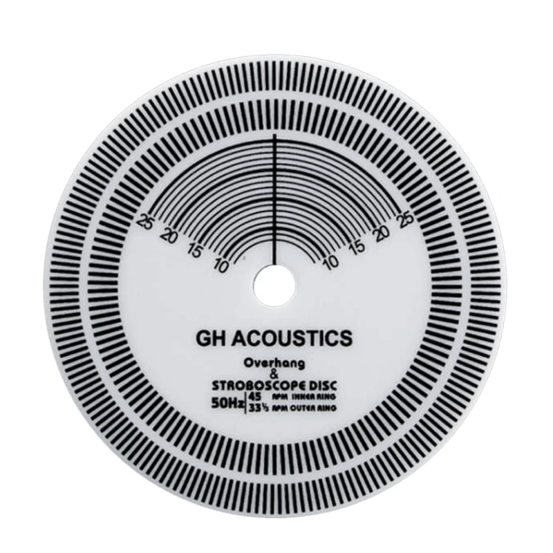 

High Accuracy for LP Vinyl Phono Speed Test Disks for Record for Head Calibration Detect 33 / 45 Measurement Acces Drop Shipping