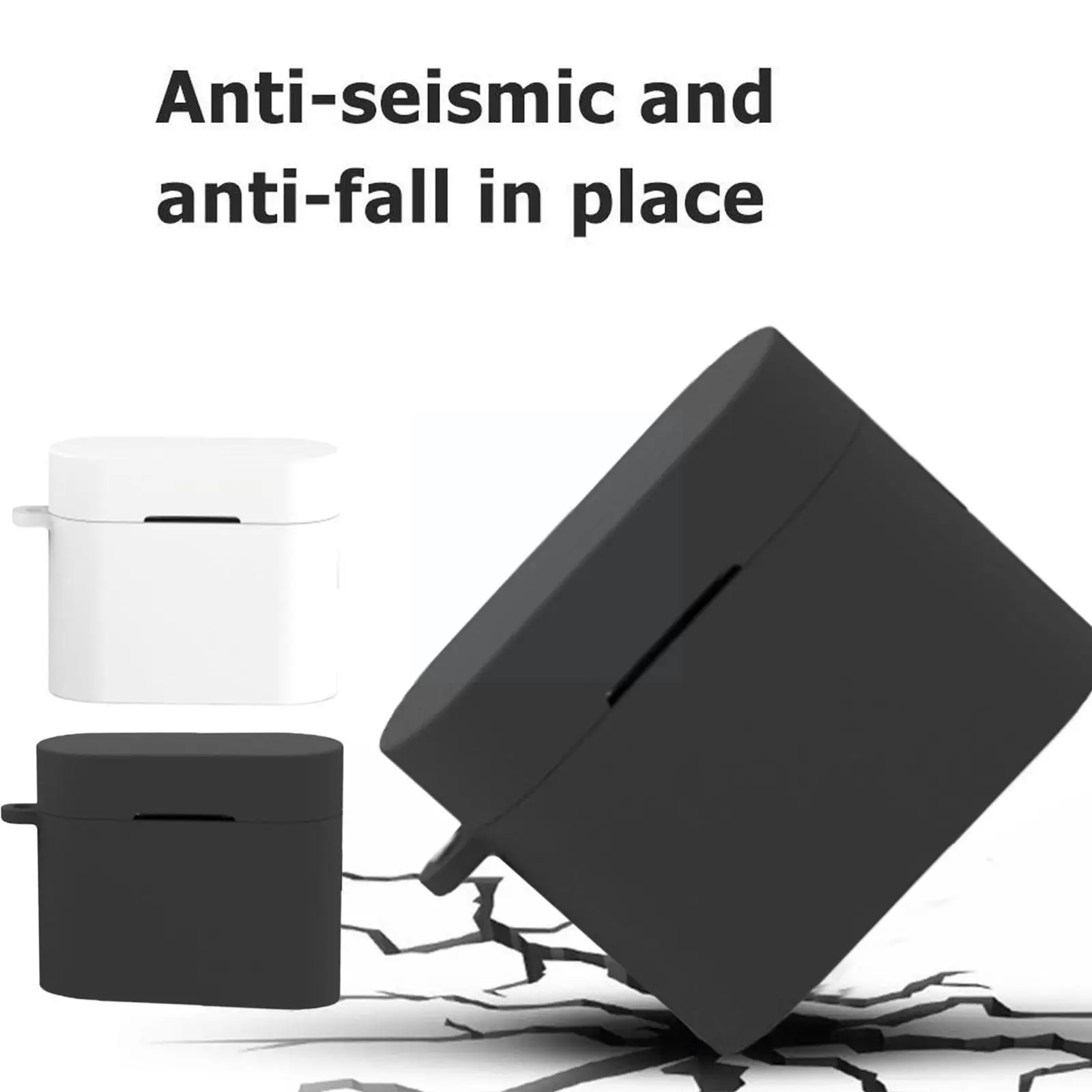 

Силиконовые наушники для Air 2s Bluetooth защитный чехол против царапин Противоскользящий U3d7