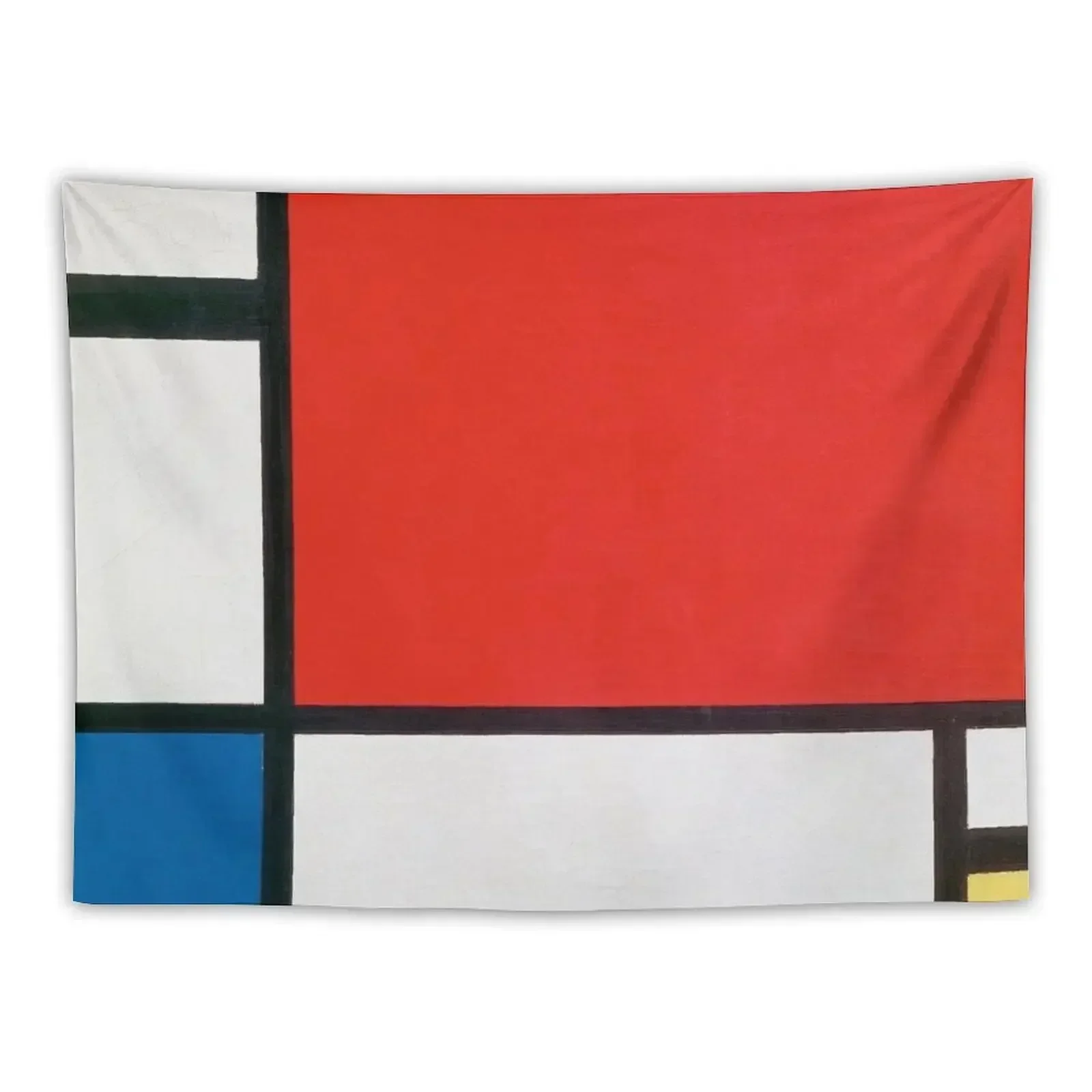 Состав II в красном синем и желтом от Питера Мондриана (1930) гобелен декоративная