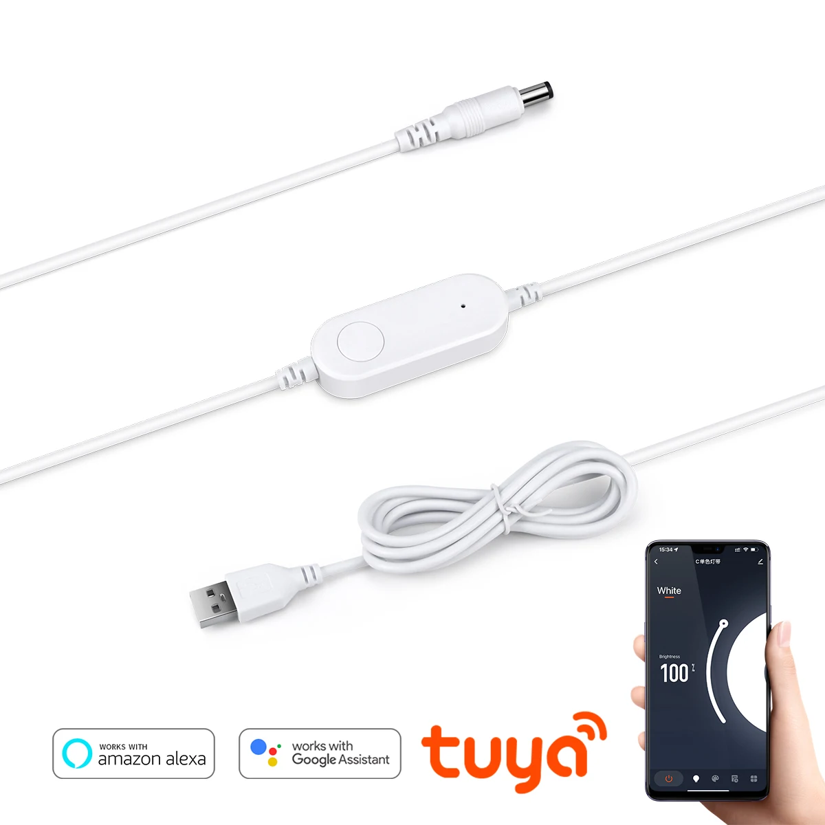 

TUYA Smart Life App WiFi Одноцветный LED контроллер