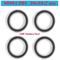 10pcs s6804rs bearing abec 3 440c stainless steel s 6804rs ball bearings 6804 stainless steel ball bearing