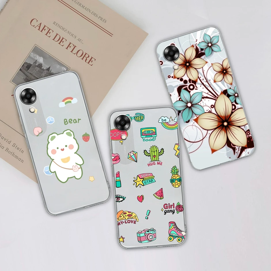 Ультратонкая задняя крышка для телефона Oppo A17k 4G