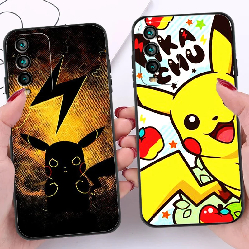 

Pokémon Pikachu Phone Cases For Xiaomi Redmi 7 7A 9 9A 9T 8A 8 2021 7 8 Pro Note 8 9 Note 9T Back Cover Carcasa Soft TPU Funda