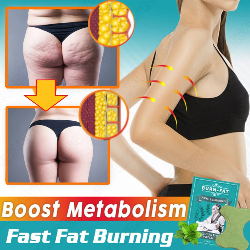 

Strong Herb Thin Arm Patch Weight Loss Stickers Cellulite Removal Fat Burning Slimming Body Massage Herbal Plaster Shape Product