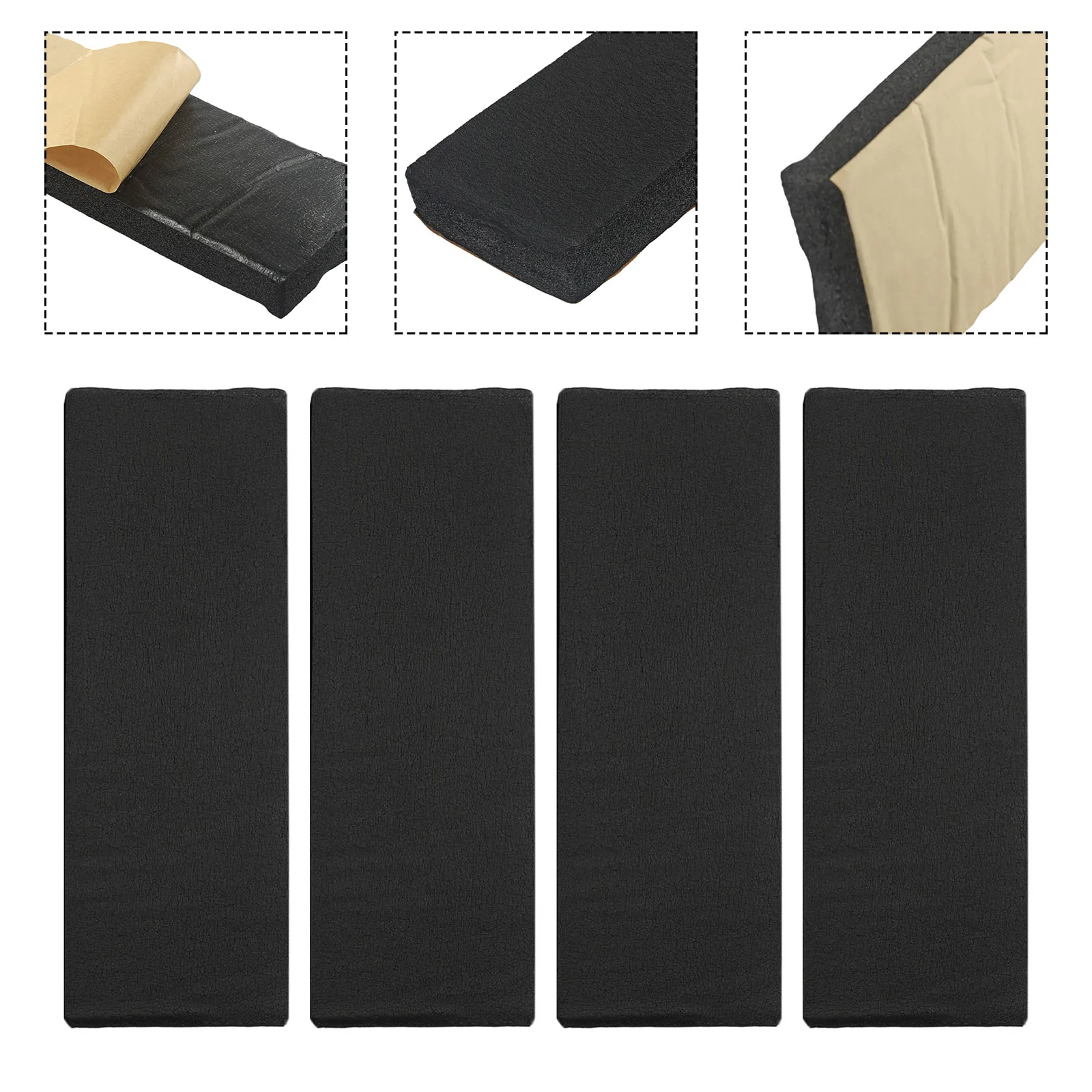 Универсальные черные резиновые пластиковые пенопластовые защитные панели