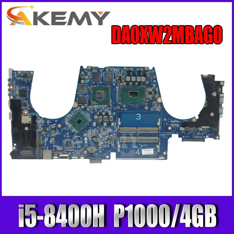 

Материнская плата для ноутбука HP Zbook 15 G5 (I5-8400H CPU) DA0XW2MBAG0 (L28691-601 P1000 4 Гб) DDR4