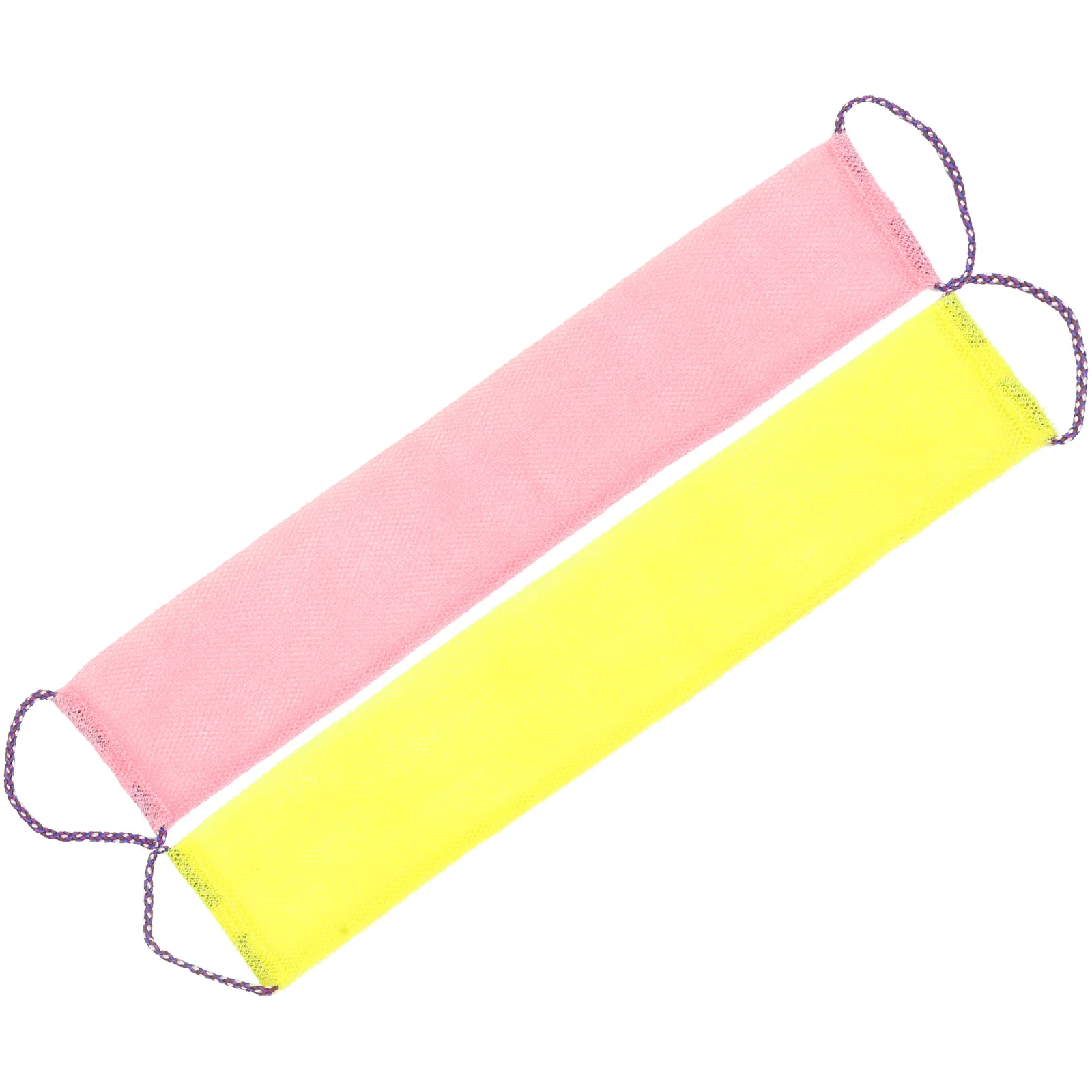 

2 Pcs Bath Towel Utility Tool Back Showering Tub Exfoliating Washing Towels Nylon