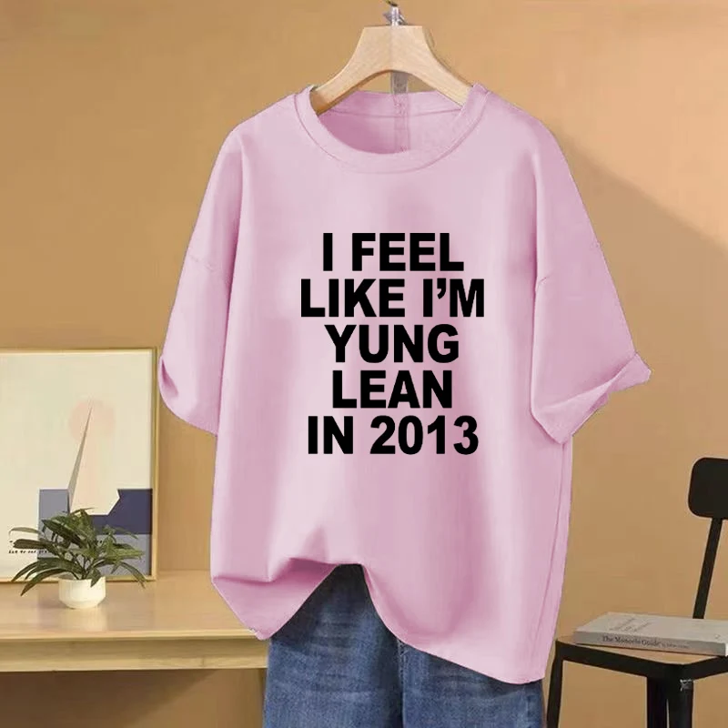 Футболка с коротким рукавом и надписью &quotI'm Yung Lean in 2013&quot
