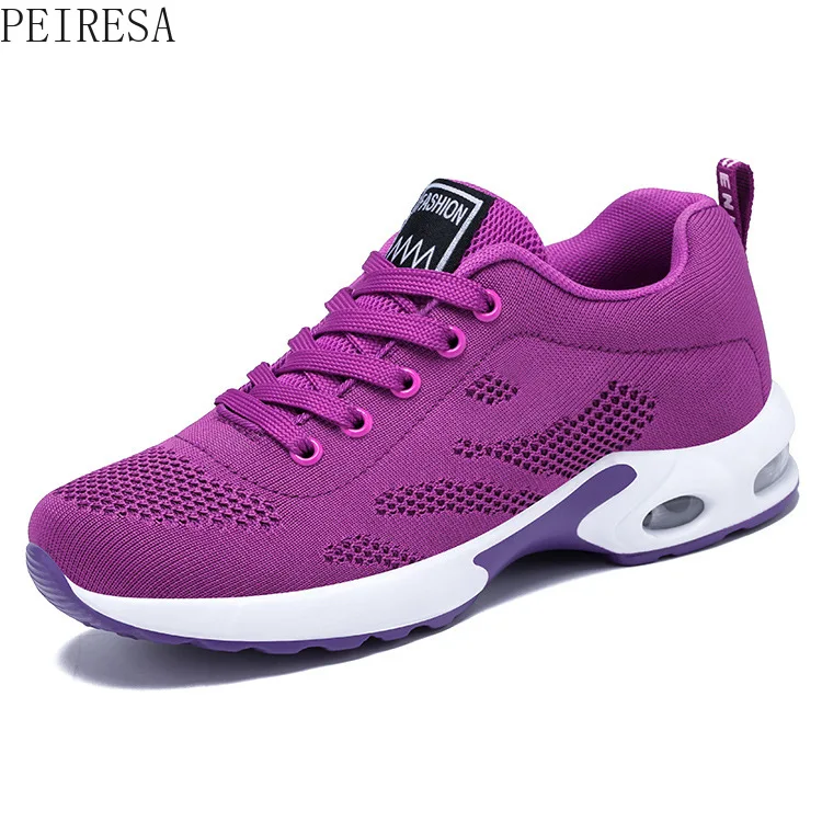 Women's Shoes 2022 Spring New Air Cushion Shoes Fashion Trend Women's Shoes Soft Sole Breathable Comfortable Sports Shoes Women