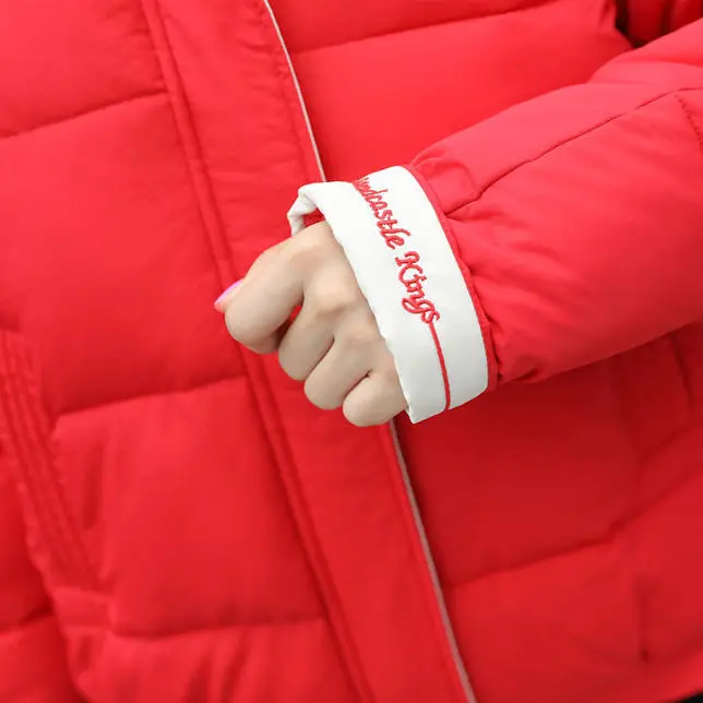 Women Stand Collar Cotton Jacket 2023 Autumn Winter Casual Warm All-match Zipper Parka Solid Loose Female Outwear Pockets A10