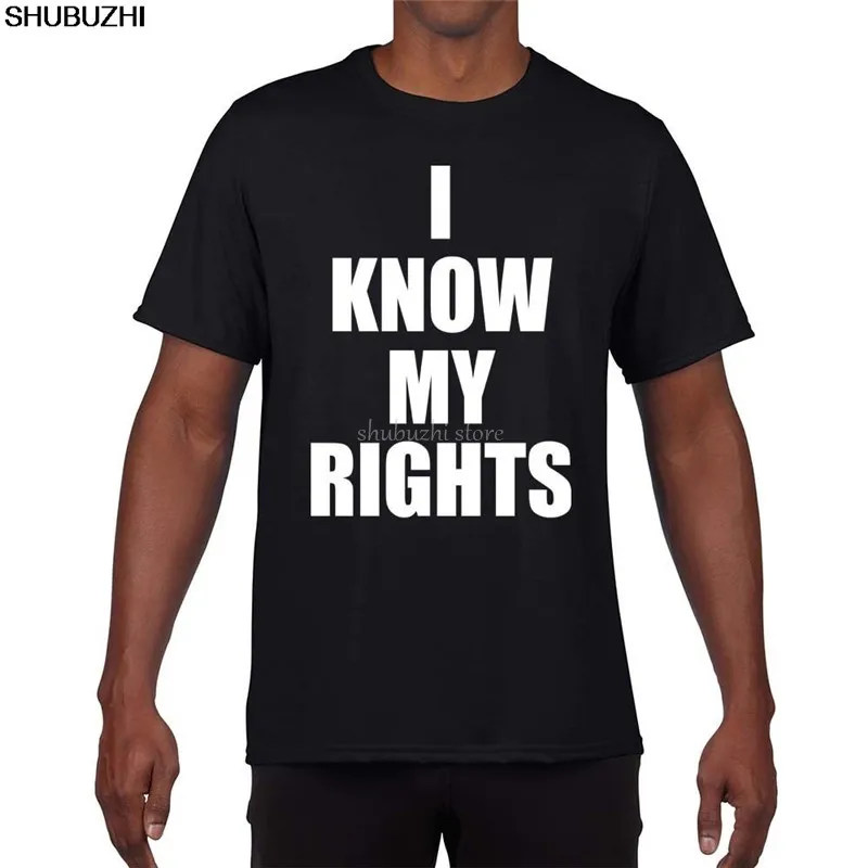 

I Know My Rights Black Lives Still Matter Colin Kaepernick Mens Shirt cotton tee-shirt men summer tops 4XL - 5XL sbz4452