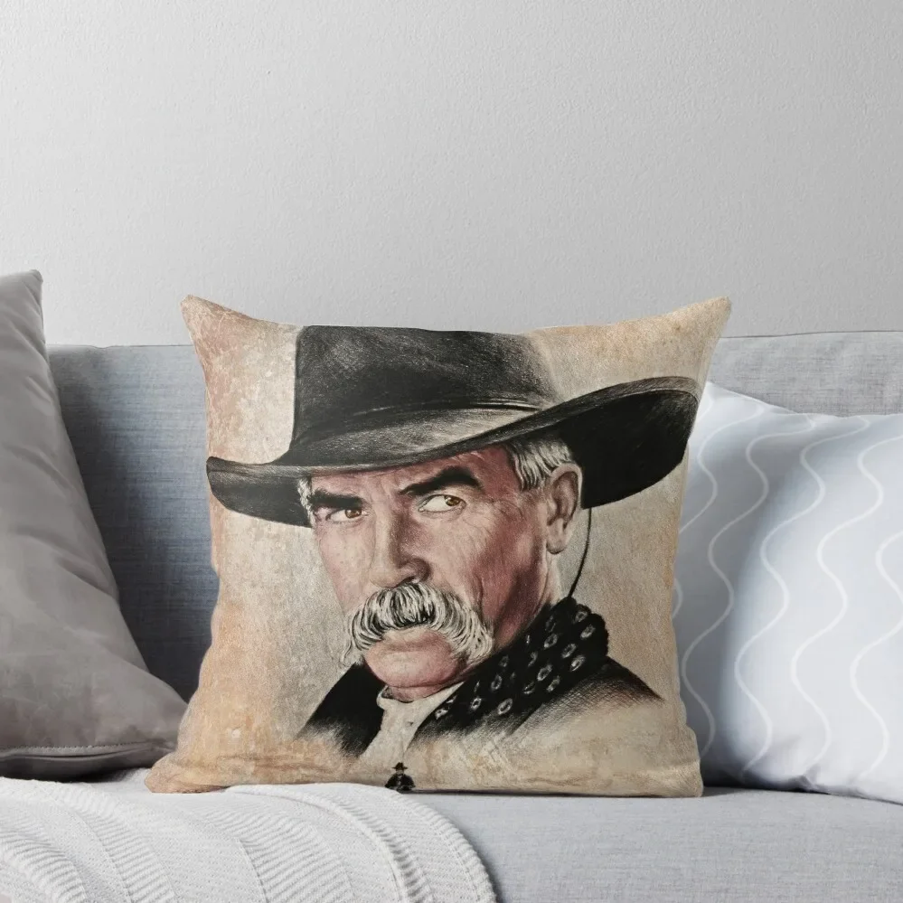 Роскошная декоративная подушка The Lone Rider sepia 2025
