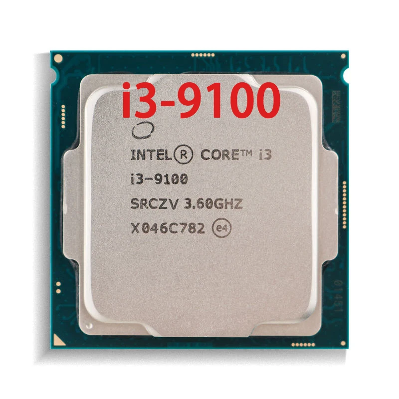 

Процессор Intel Core i3-9100 i3 9100 3,6 ГГц четырехъядерный четырехпоточный процессор 65 Вт 6 Мб Процессор LGA 1151