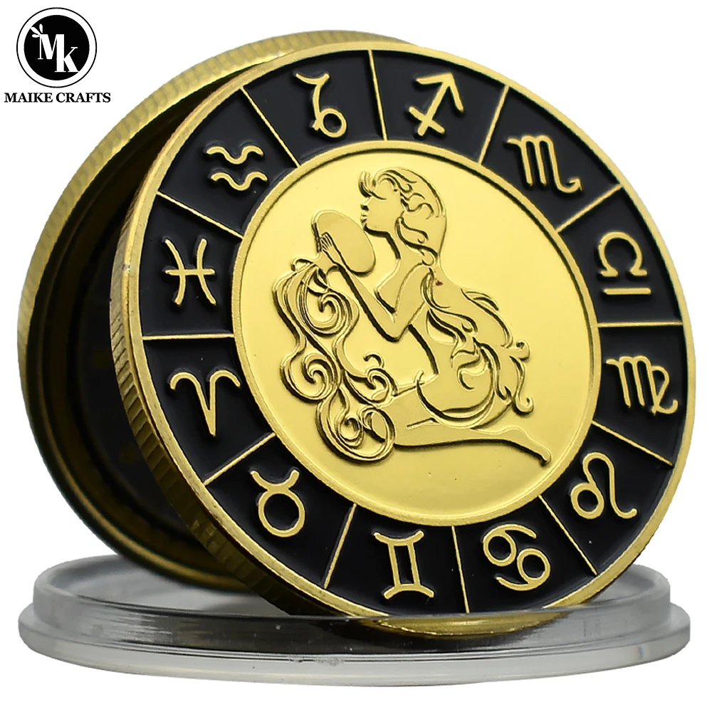 

Памятная монета 12 созвездий olevo