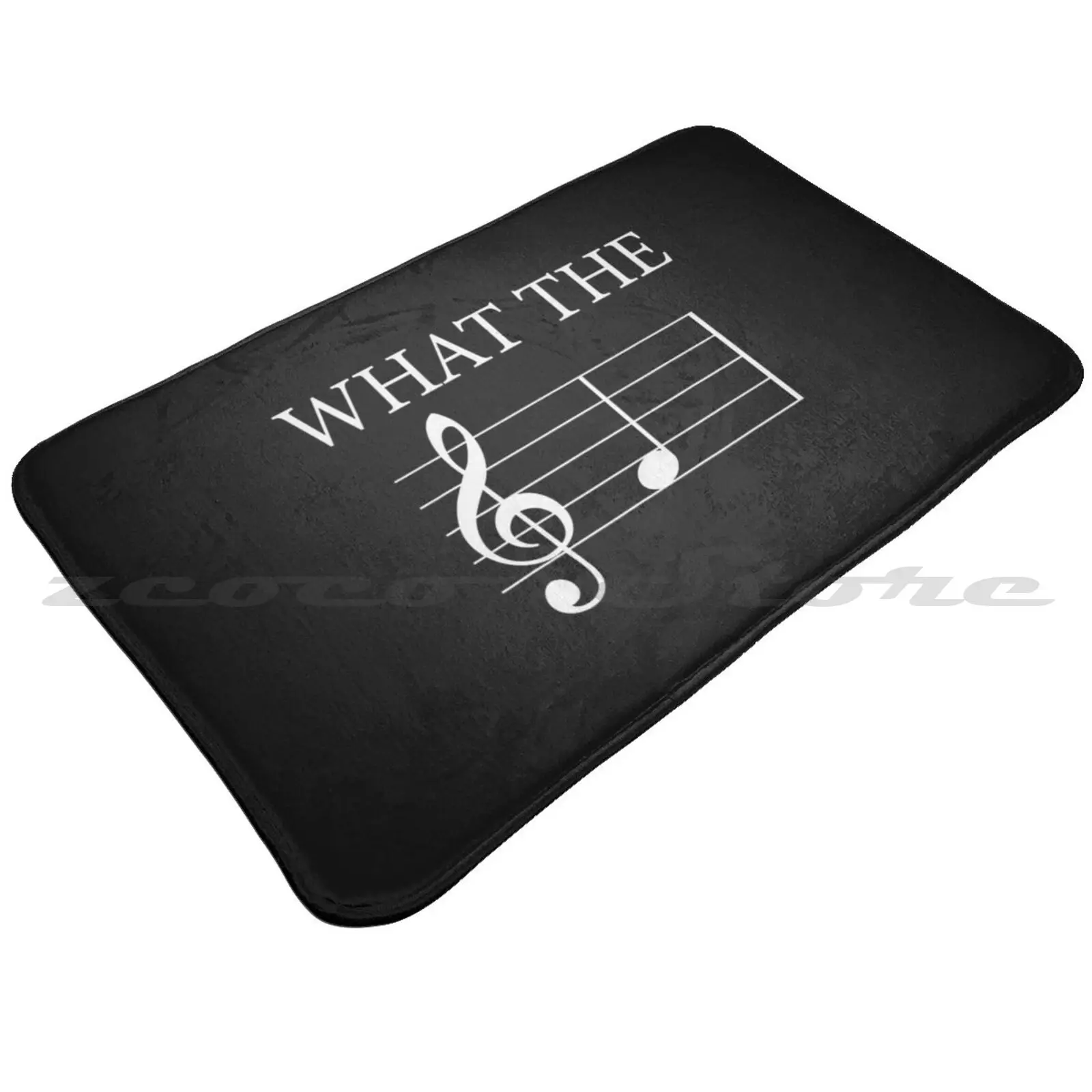Музыкальный Мягкий Нескользящий Коврик What The F Note Key коврик подушка музыка