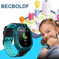 q19 children smartwatch sim card calling lbs positioning sos camera phone voice chat kids smart bracelet watch baby gift