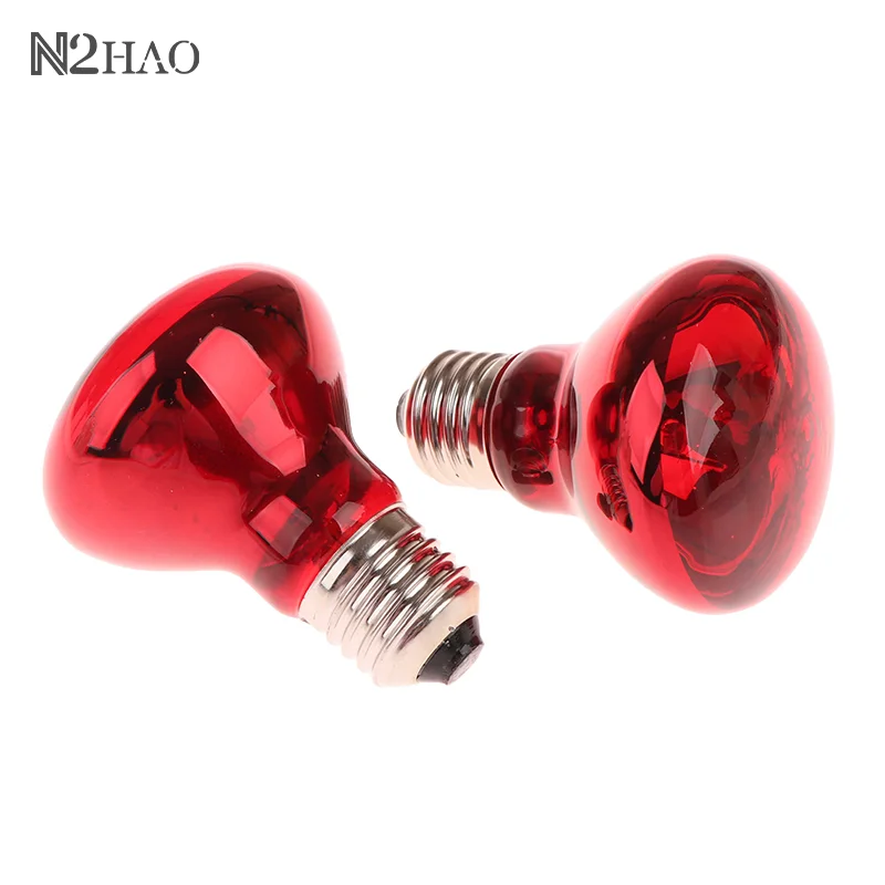 25/40/50/60/75/100W E27 UVA kümes hayvanları ampul kızılötesi gece lambası gündüz kümes hayvanları ısıtma ampulü bitkiler için amfibiler sürüngen evcil hayvanlar