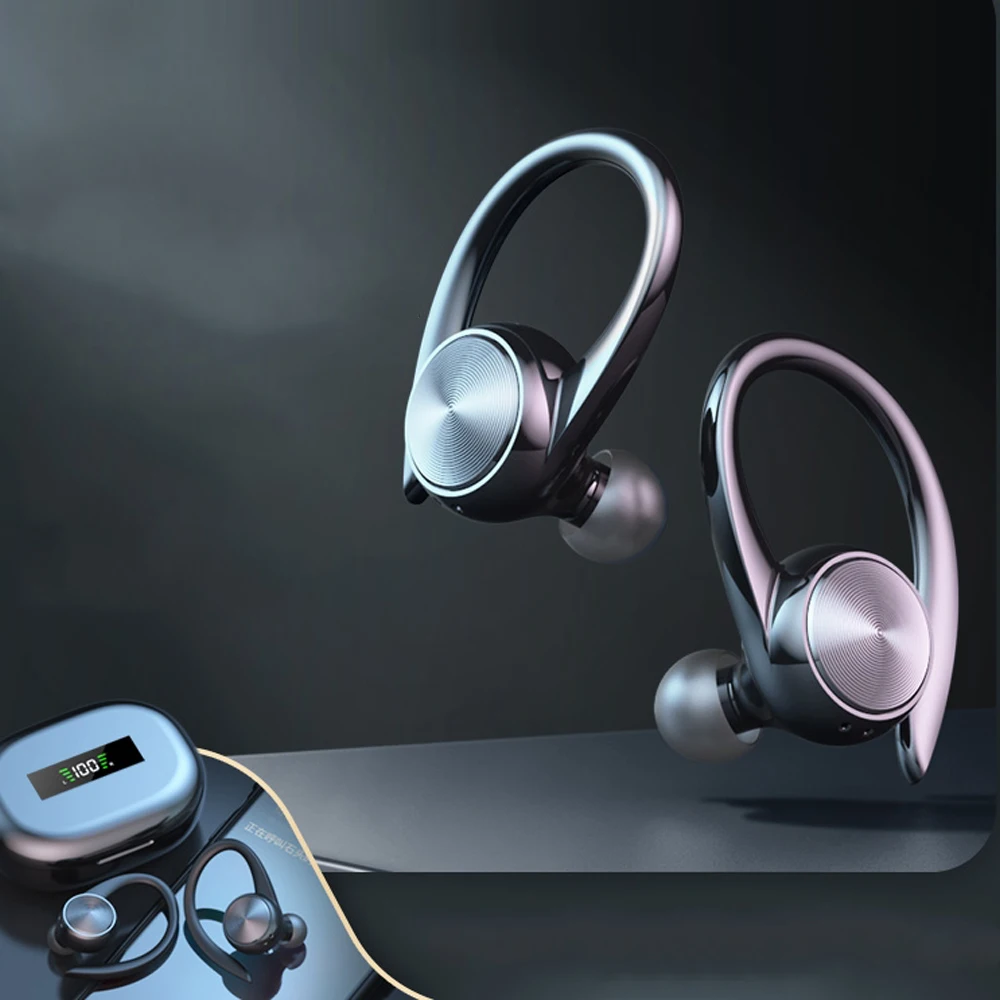 Новинка TWS R200 Bluetooth-наушники Беспроводные стереонаушники Спортивные наушники с