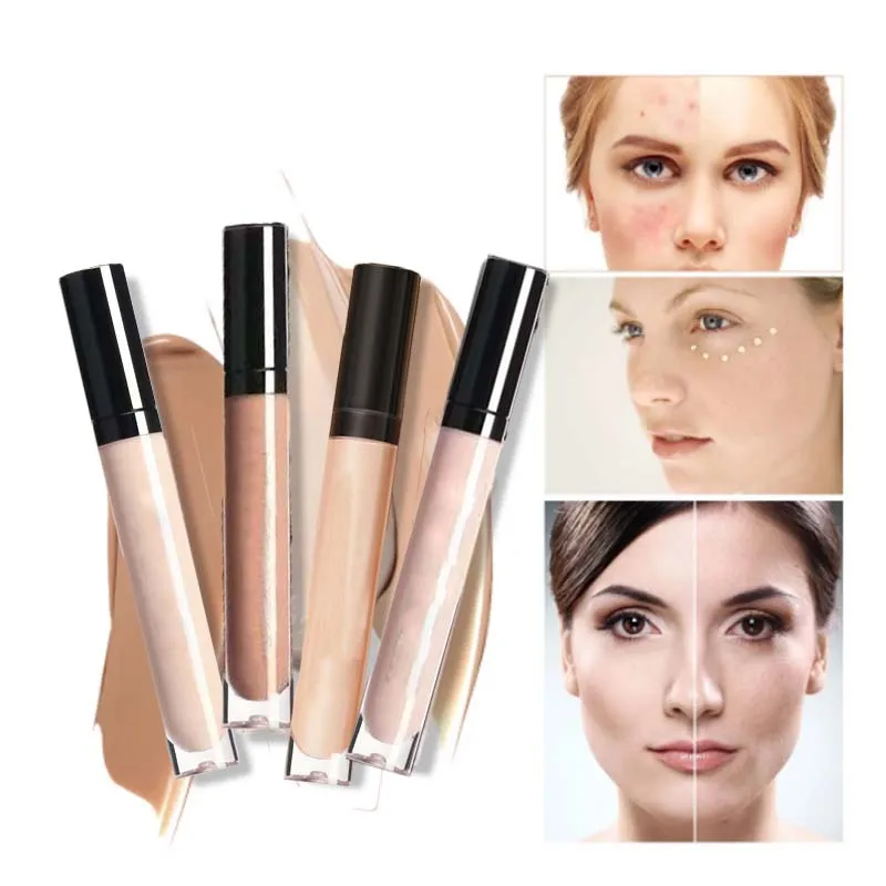 

7 Colors Liquid Concealer Waterproof Full Coverage Eye Dark Circles Blemish Suit for All Skin Eyes Makeup Professional Cosmetics