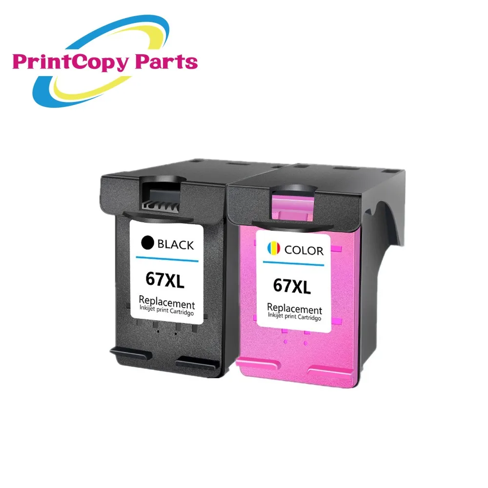 Оригинальный чернильный картридж 67 67XL для HP ENVY 6052 6055 6058 6075 6452 6455 6458 Deskjet 1225 2732 2752 2755