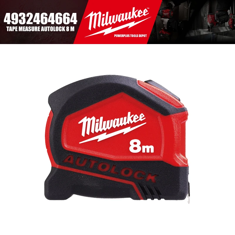 

Milwaukee 4932464663/48-22-6815 4932464664/48-22-6818 Tape Measure Autolock Measuring & Gauging Tools