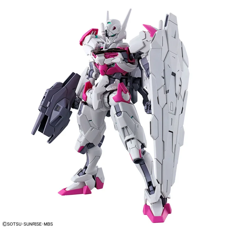 Фото Оригинальная фигурка Bandai Gundam Model Kit, аниме-фигурки HG TWFM 1/144 Gundam Lfrith, коллекционная модель, экшн-фигурки, игрушки №3