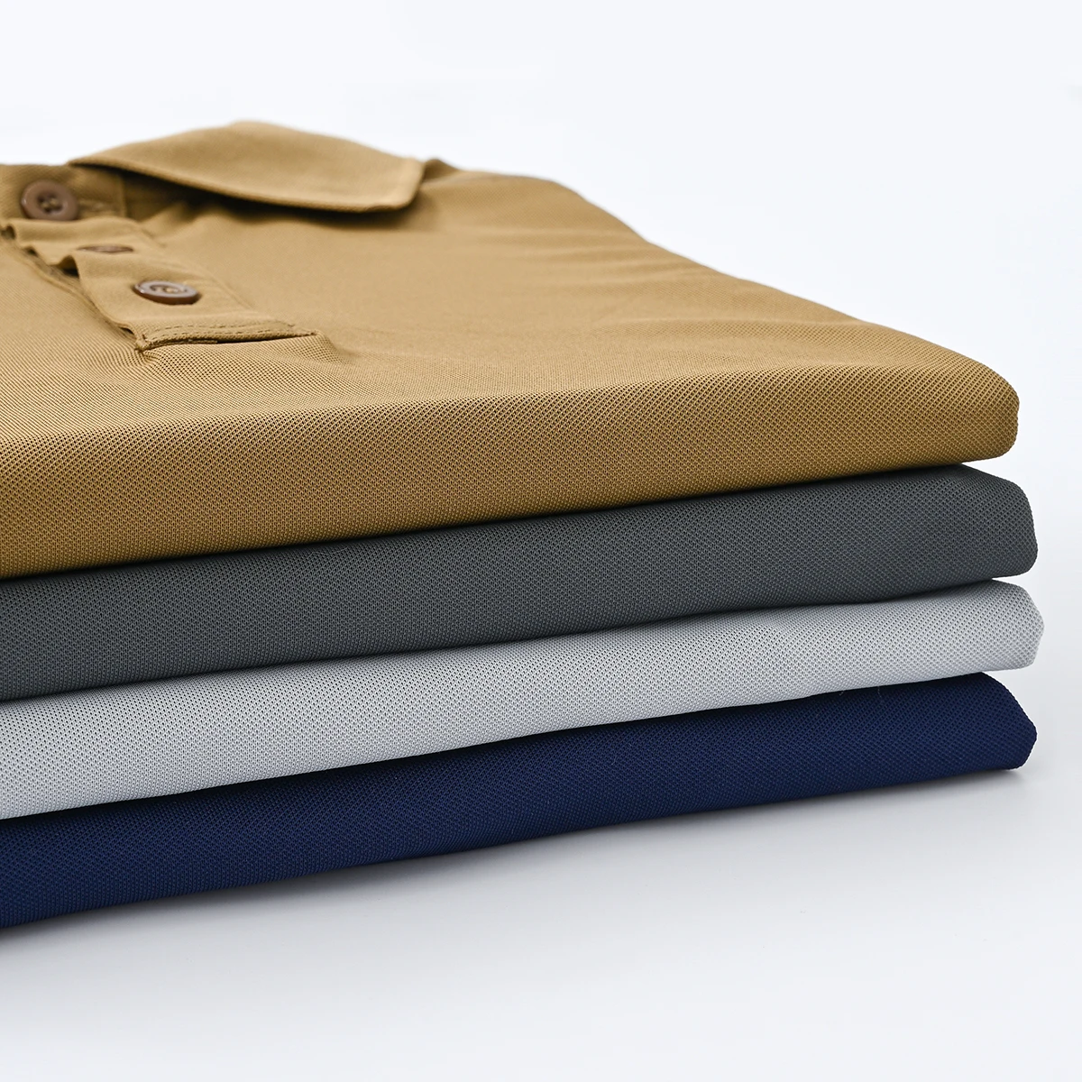 Men's Summer Breathable Casual Polo Shirt Short Sleeve Button Business Color Block Athletic Quick Dry Fit Golf T-Shirt