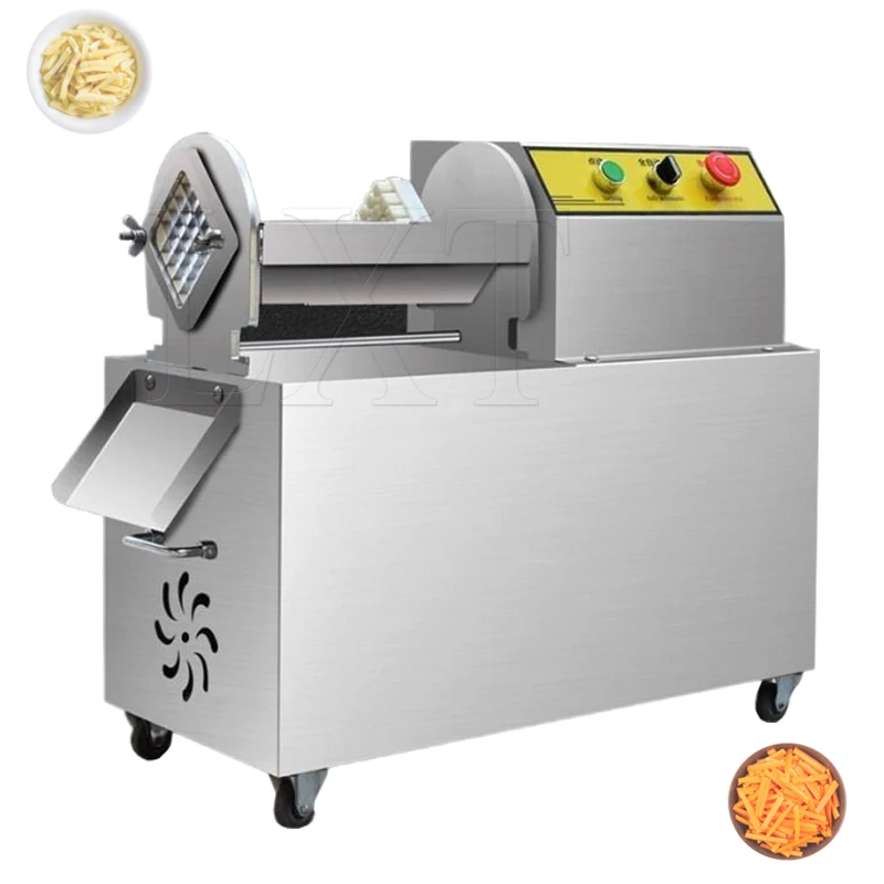 Машина для картофеля фри электрический коммерческий автоматический резак