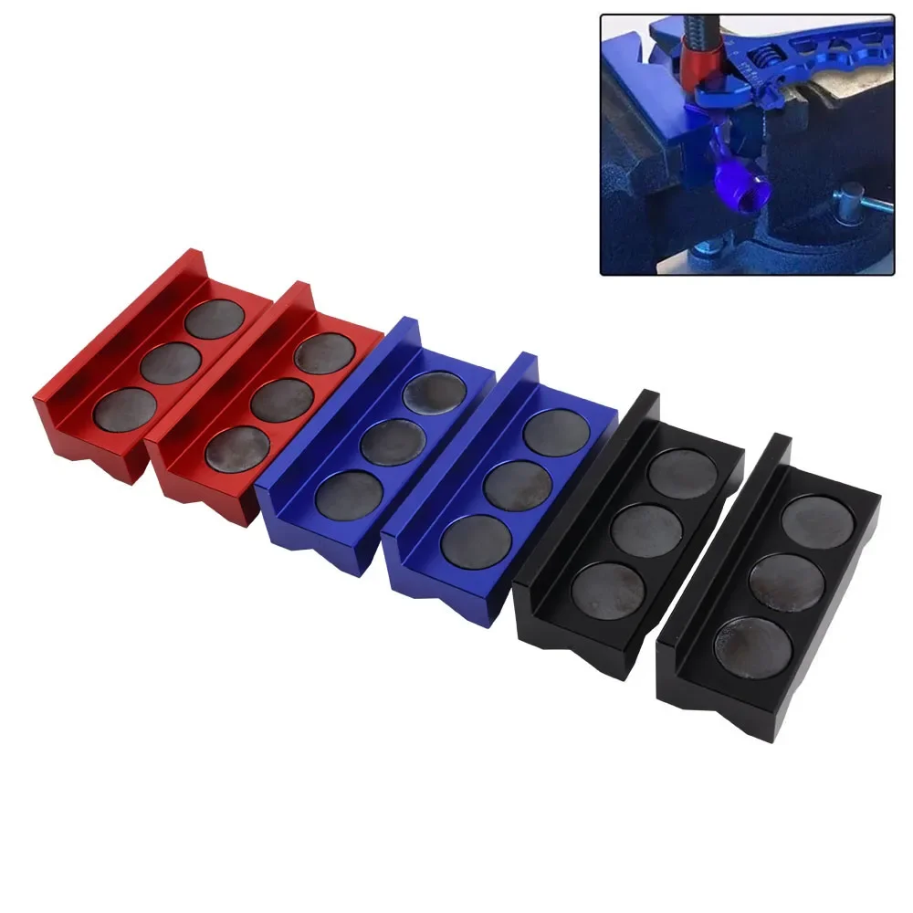 Горячая Распродажа заготовка алюминиевые тиски Защитные вставки инструмент с